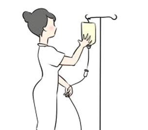 点滴で健康管理
